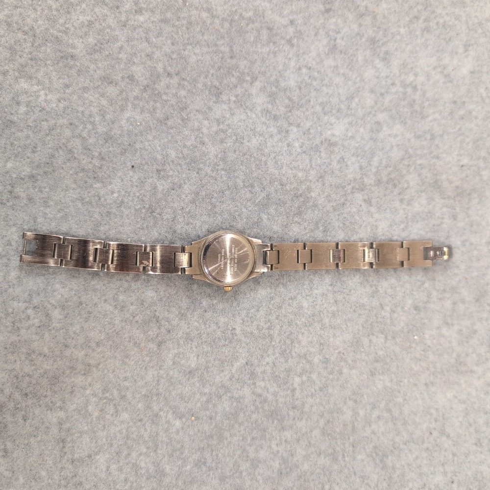 Anne Klein II Women's Two Tone Silver Gold Dial Roman Numeral Quartz Watch New B - Picture 5 of 6